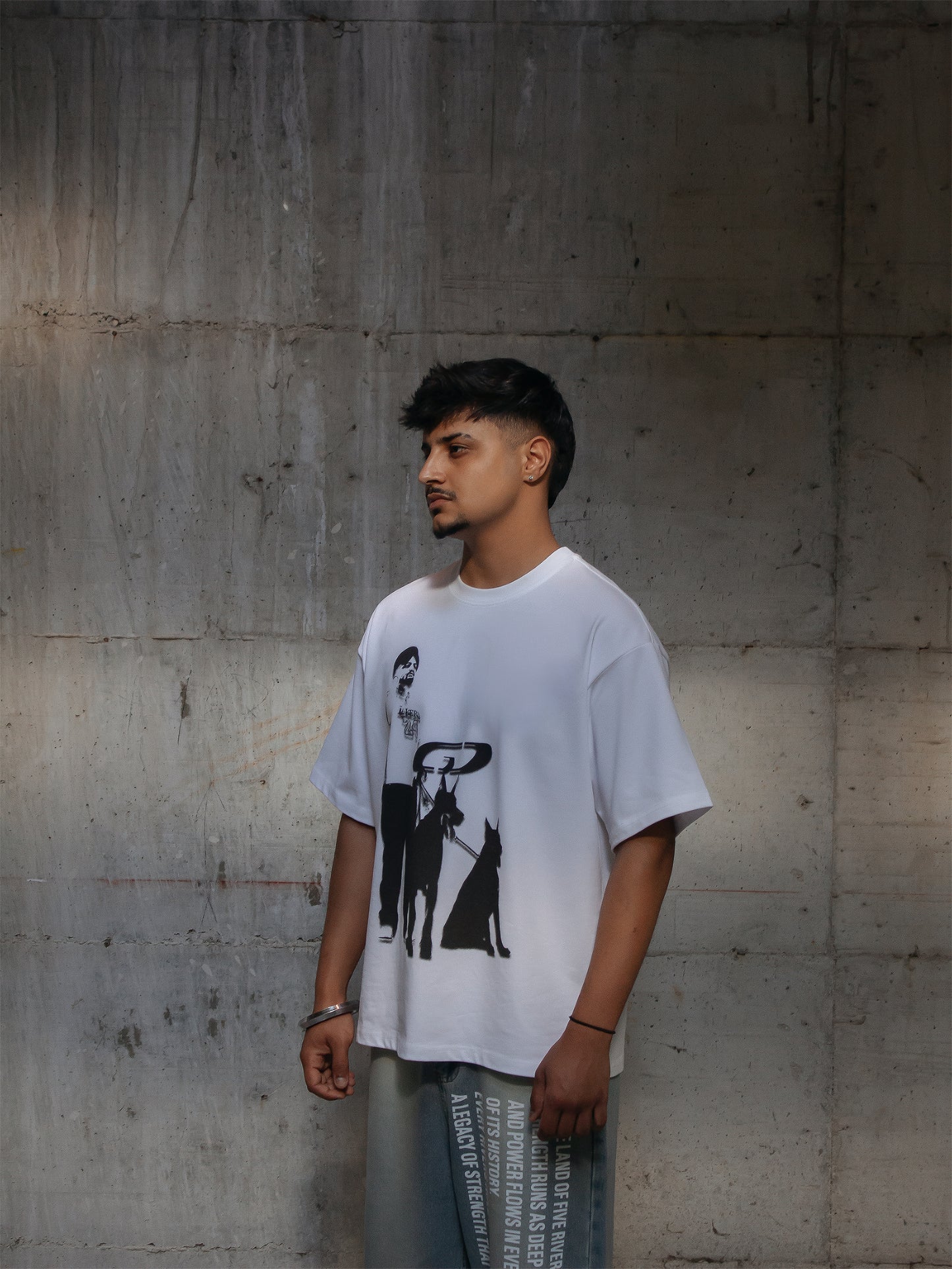 SIDHU MOOSEWALA BOXY T-SHIRT