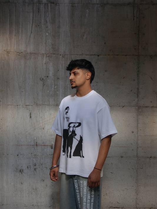 SIDHU MOOSEWALA BOXY T-SHIRT