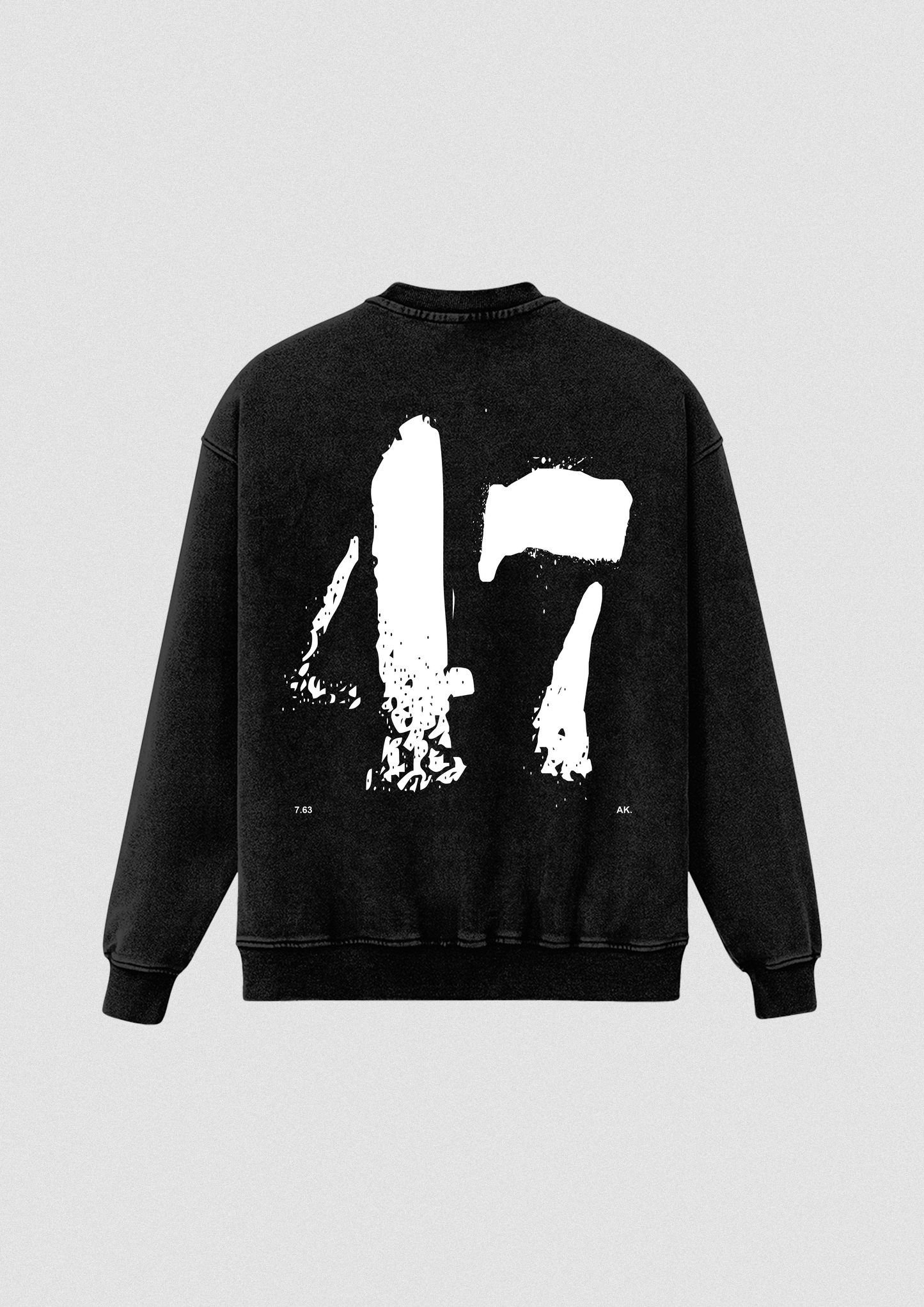 WARRIORS OVERSIZED FADED SWEATSHIRT